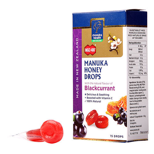 Manuka Honning Drops Svart vinbär