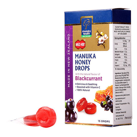 Manuka Honning Drops Svart vinbär