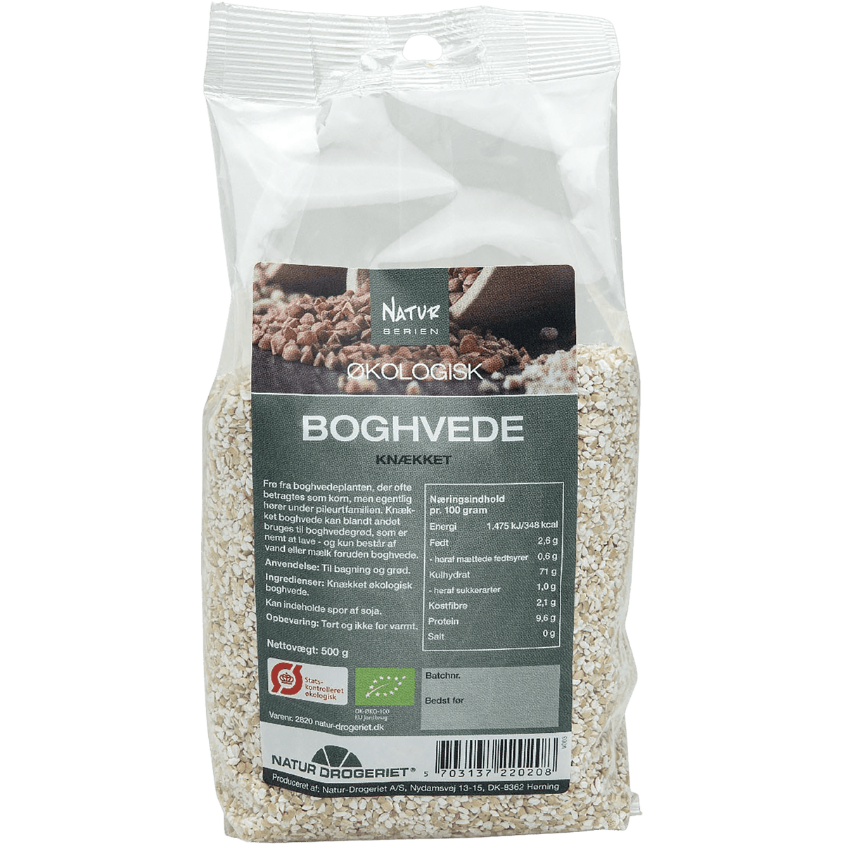 Natur-Drogeriet Krossat Bovete Ekologisk | 500 g
