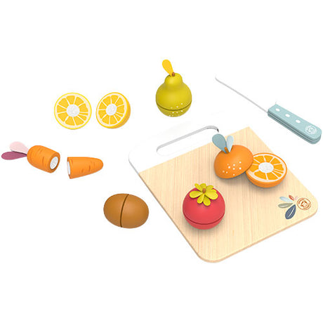Fruits & Vegetables Cutting Playset, 3-6 år
