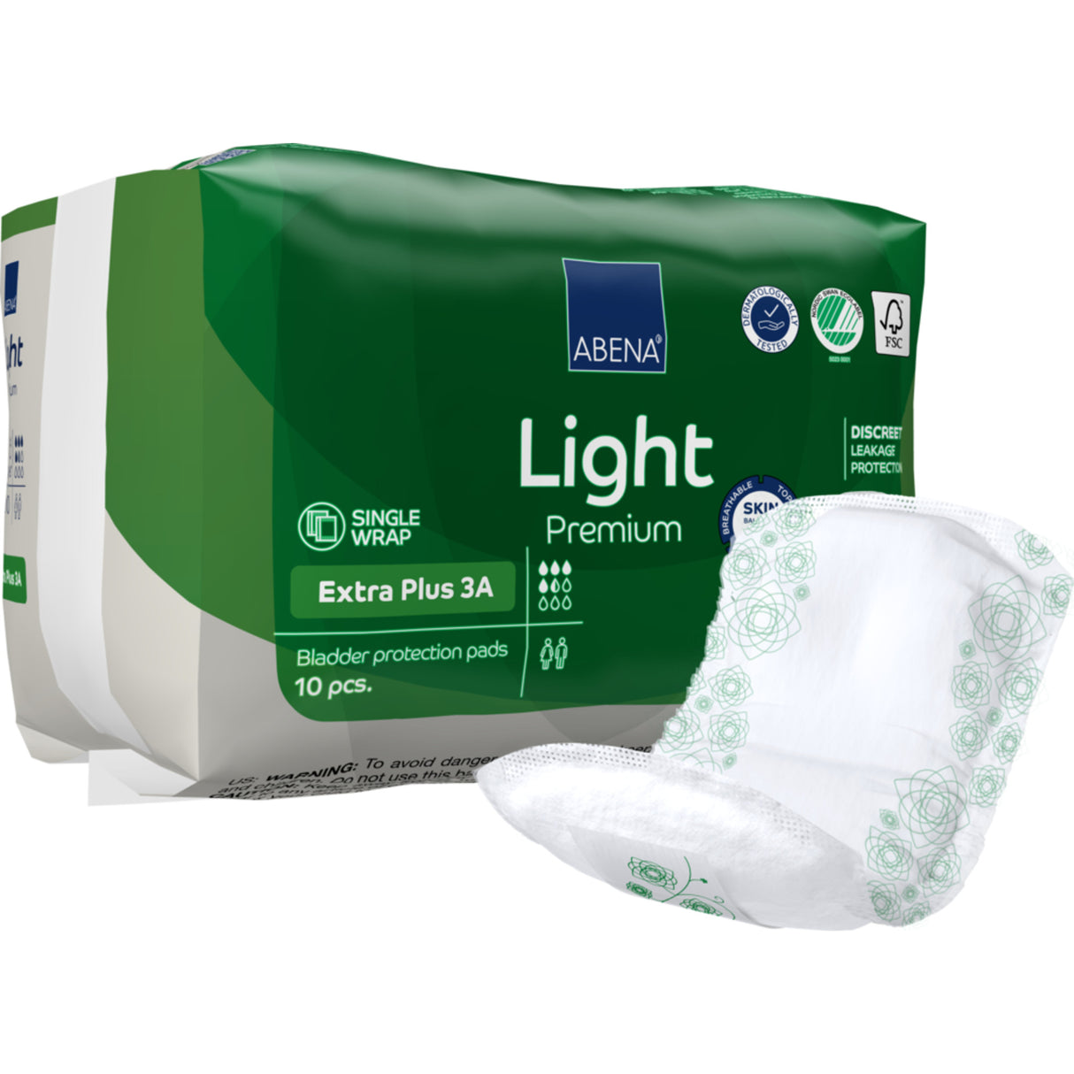 Lätt Extra Plus 3A Kroppsformat Inkontinensskydd med tejp, Premium