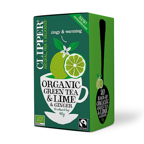 Grönt Te m. Lime & Ingefära EKO