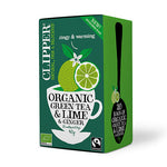 Clipper Grönt Te m. Lime & Ingefära EKO | 20 påsar