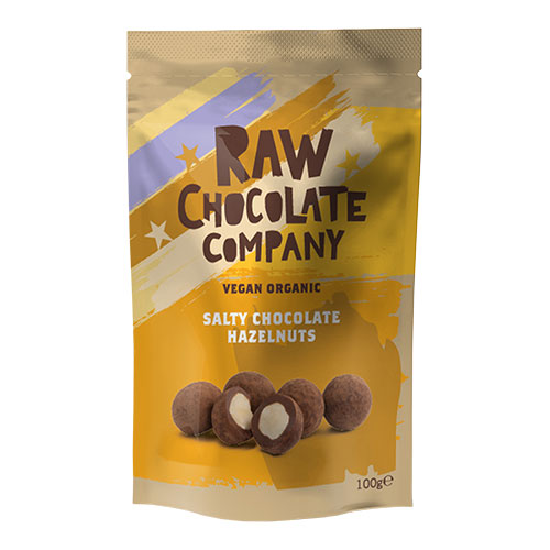 Rå choklad Hasselnötter Ø
