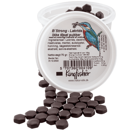 Kingfisher Lakrits Bee Strong | 70 g