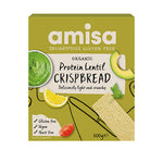 Amisa Knäckebröd Protein Med Linser Glutenfritt Eko | 100 g