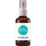 Viridian Nutrition Fläderbär Halspray (halsspray) Eko | 50 ml