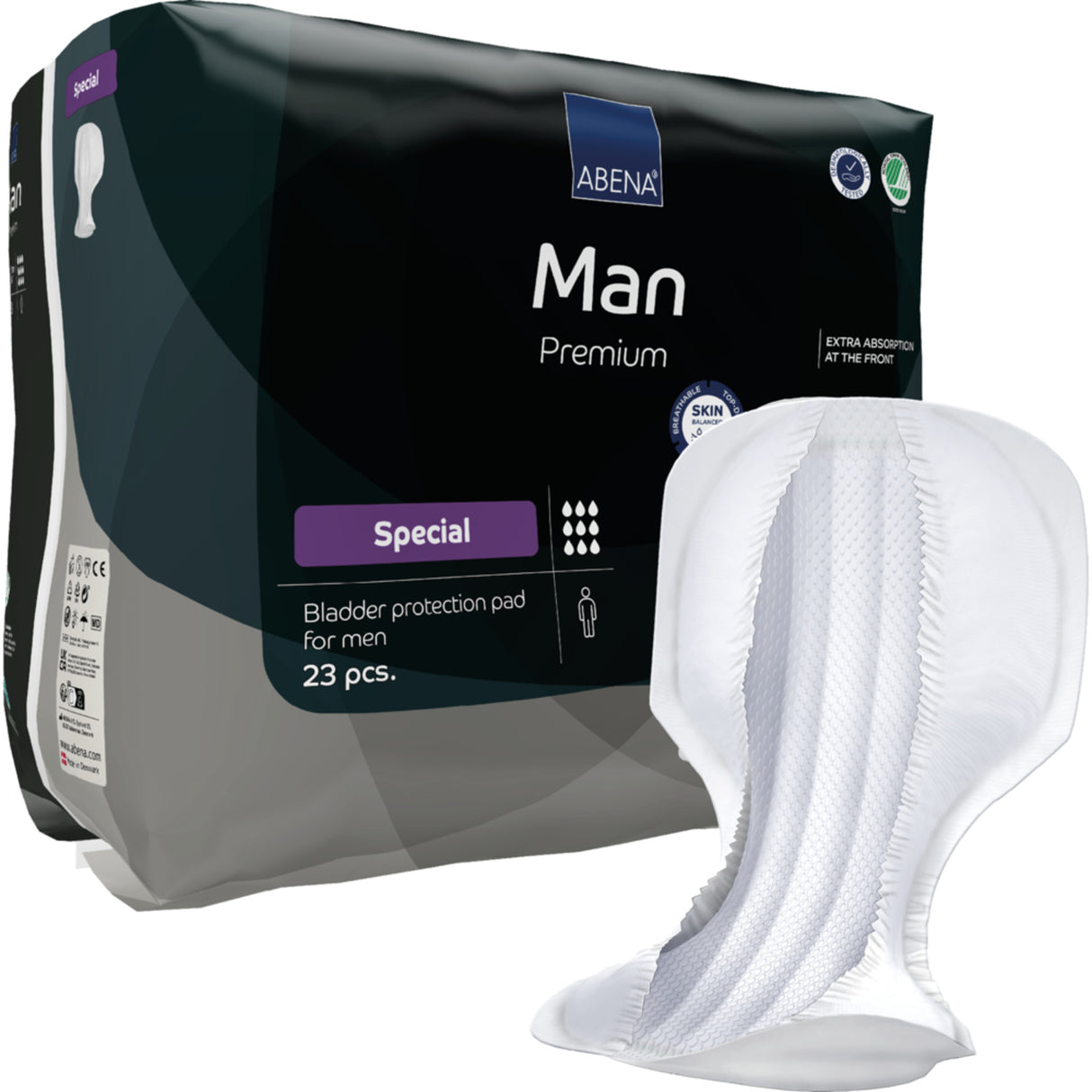 Man Inkontinensskydd för män, Premium