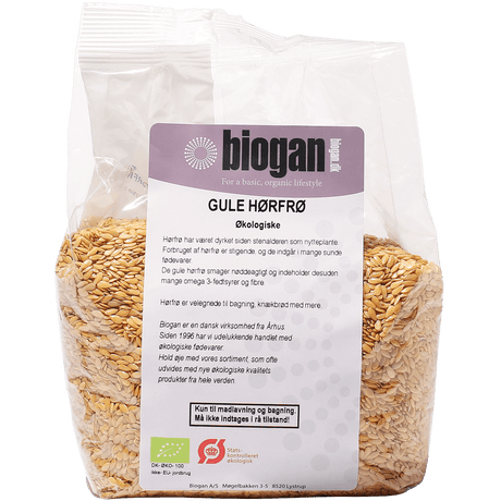 Biogan Gula Linfrö Ekologisk | 500 g