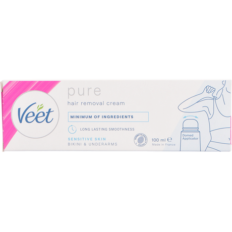Hair Removal Cream Sensitive Skin Bikini & Underarm.