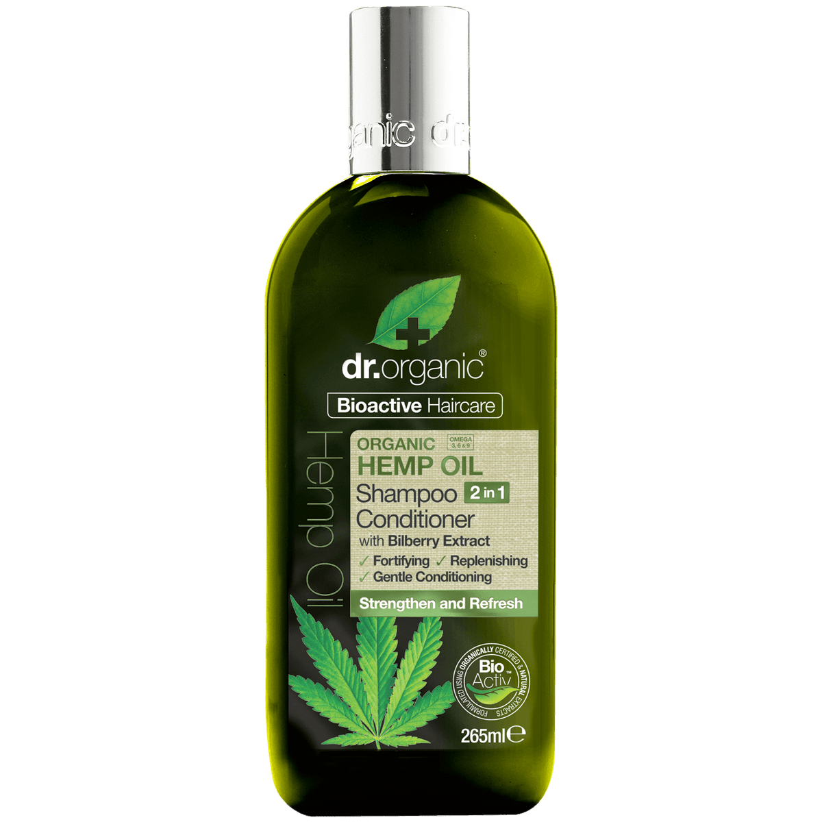 Dr. Organic Hemp Oil Shampoo & Conditioner | 265 ml