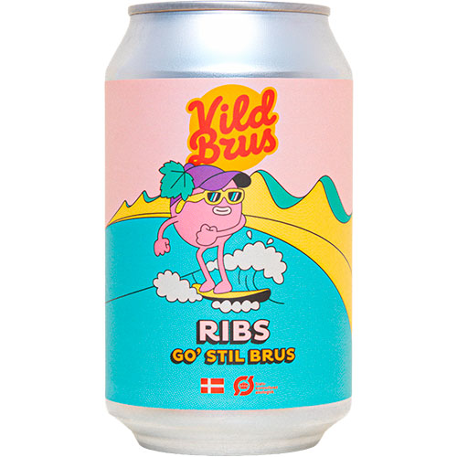 Vild Brus Röda vinbär Ekologisk | 330 ml
