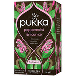 Pukka Peppermint & Lakrits Te Eco | 20 påsar