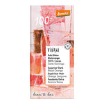 Vivani 100 % Mörk choklad med apelsin Ø Demeter | 90 g