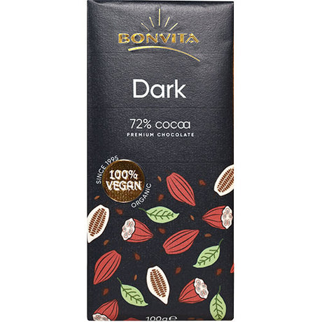 Chokolade mørk 72% cacao Ø 