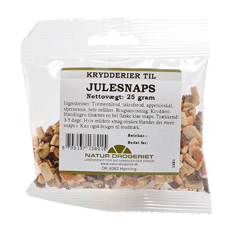 Kryddor till julsnaps