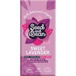 Seed & Bean Seedandbean Mörk Choklad 72% Med Lavendel Eko | 85 g
