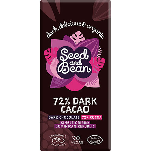 Seed And Bean Mörk Choklad 72% Eko