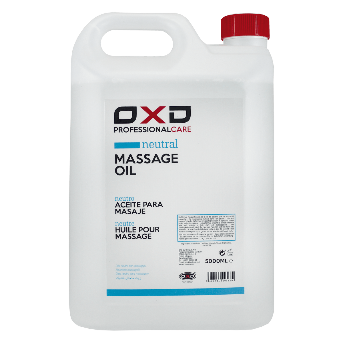 OXD Neutral Massageolja | 5000 ml