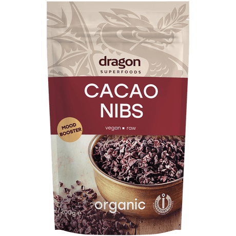 Dragon Superfoods Cacao Nibs Ekologisk | 200 g