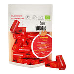 Super Fudgio Karameller med jordgubbar Ø | 150 g