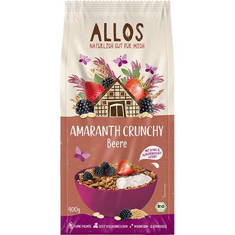 Amaranth Crunchy Müsli Röd Frukt, Vild Bär EKO