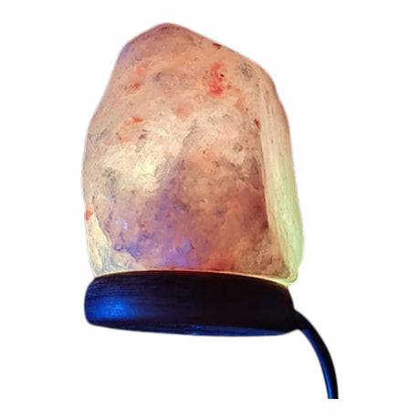Himalaya Saltlampa Rosa USB med Skiftande Färger 500-1000G