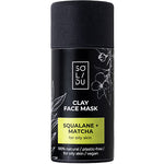 Solidu Lermask För Ansiktet Squalane + Matcha | 55 gr