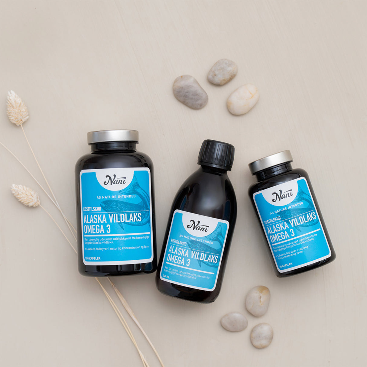 Nani Omega 3 Alaska Vildlax | 180 kapslar