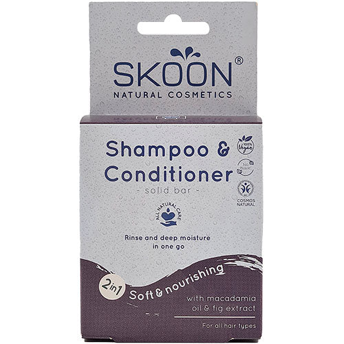 Skoon Solid Schampobar Schampo & Balsam 2 i 1 | 90 g