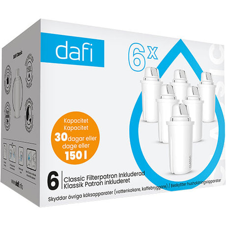 Filterpatroner 6-pack