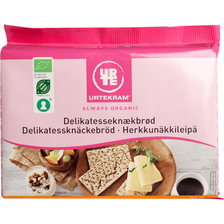 Urtekram Delikatessknäckebröd Ekologisk | 250 g