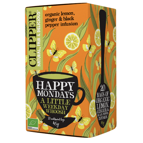 Clipper Happy Mondays te Ekologisk | 20 påsar