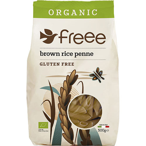 Pastapenne Brunt Ris Glutenfri Eko