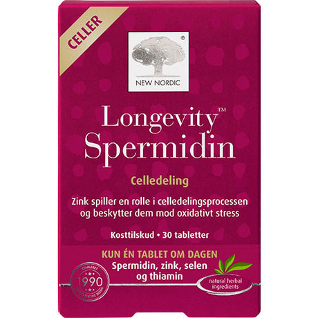 New Nordic Longevity Spermidin | 30 tabletter
