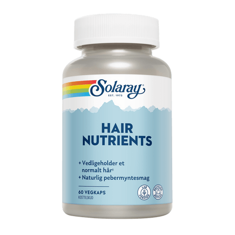 Solaray Hair Nutrients | 60 kapslar