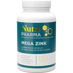 NutriPharma Mega Zink | 120 kapslar