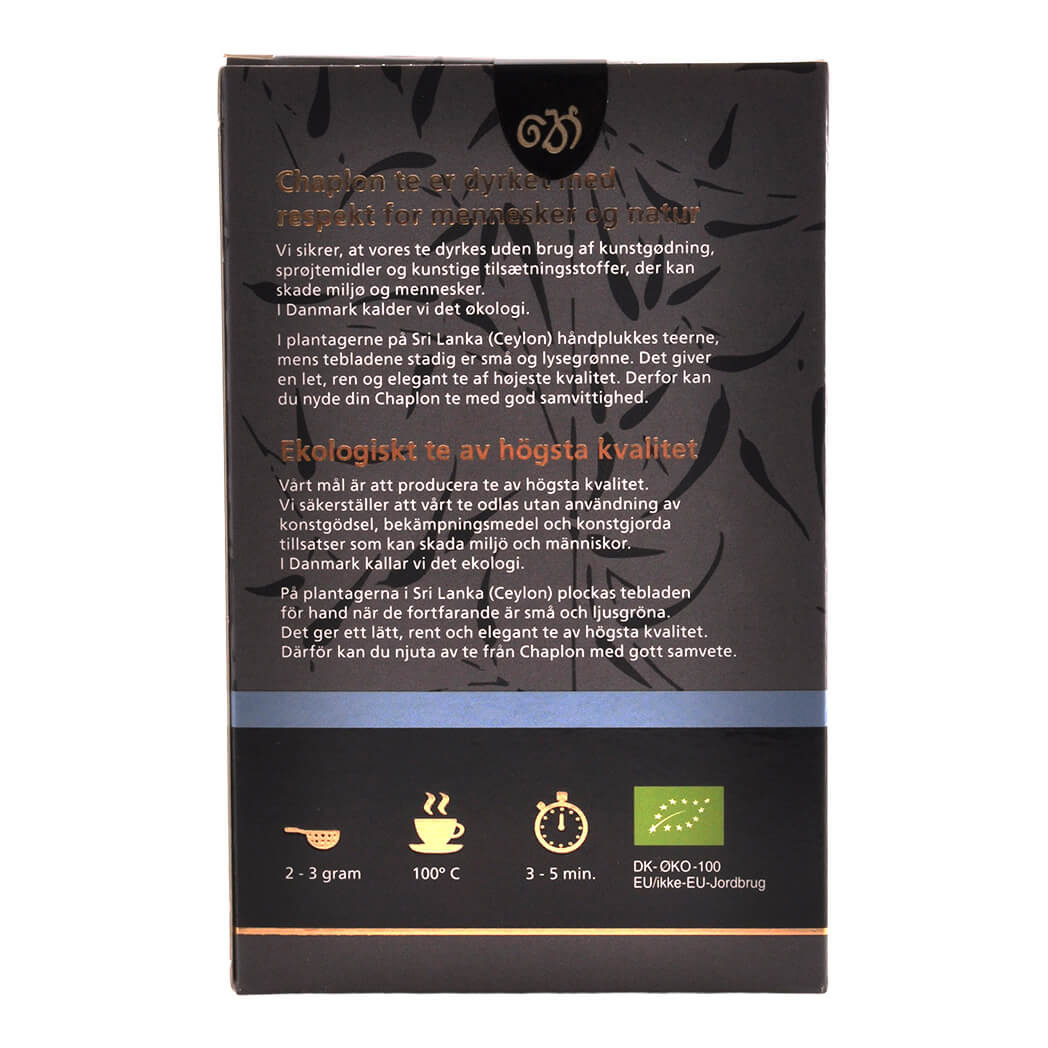 Earl Grey Te, Påfyllning 100 G I Ask, EKO