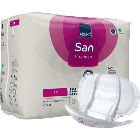 San 11, Kroppsformat Inkontinensskydd med tejp, Premium