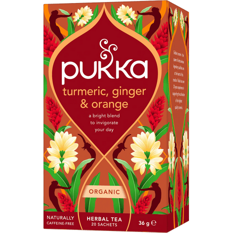 Pukka Turmeric Active Te Ekologisk | 20 påsar