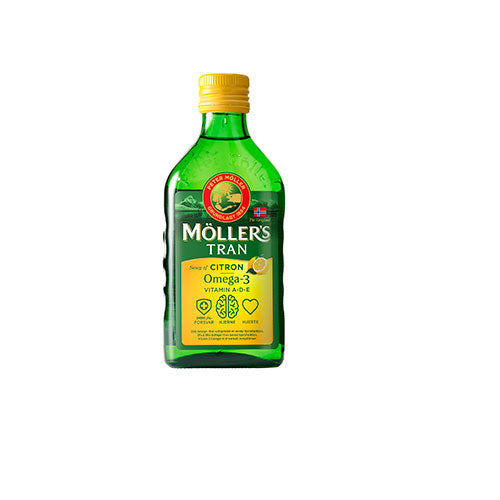 Möllers Tran Omega 3 Fiskolja + Citron