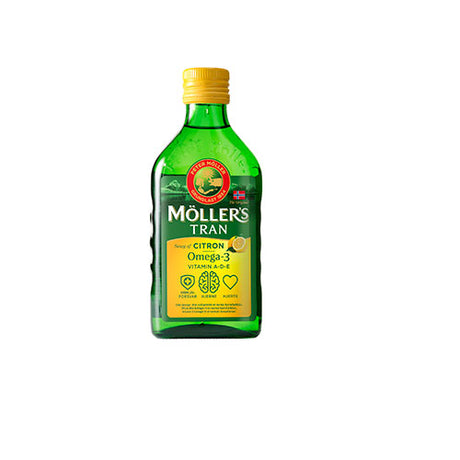 Möllers Tran Omega 3 Fiskolja + Citron