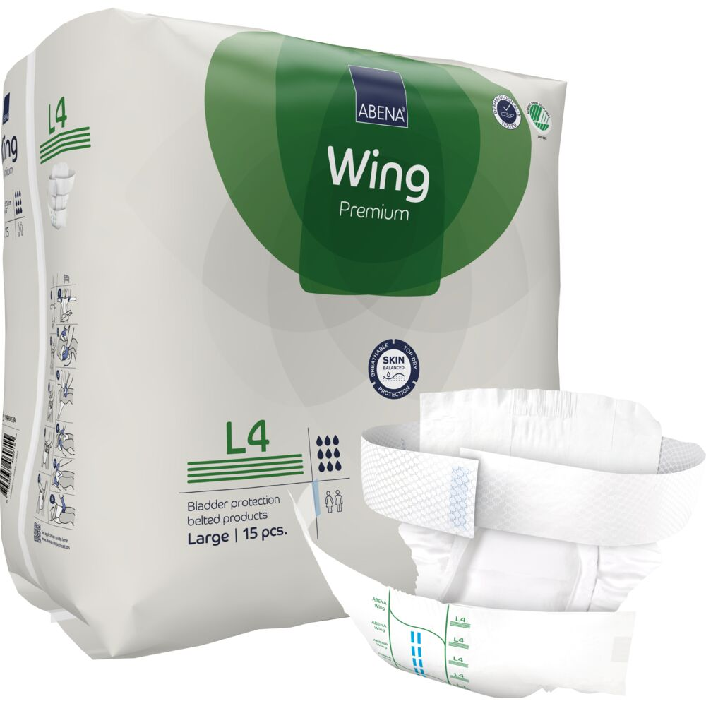Abena Wing L4 | 15 stk