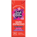 Seed & Bean Mörk Choklad 58% Espresso EKO | 25 g