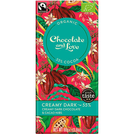 Choklad Creamy Dark 55% Ekologisk från 