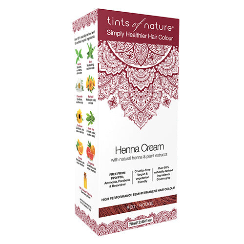 Hårfarve Henna Creme Red
