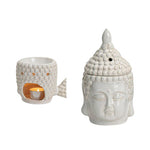 Fischer Pure Nature Doftlampa Buddha Vit
