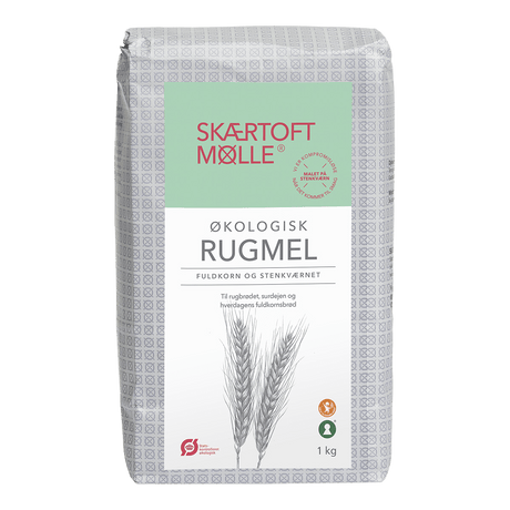 Skærtoft mølle Rågmjöl Fullkorn Ekologisk | 1 kg