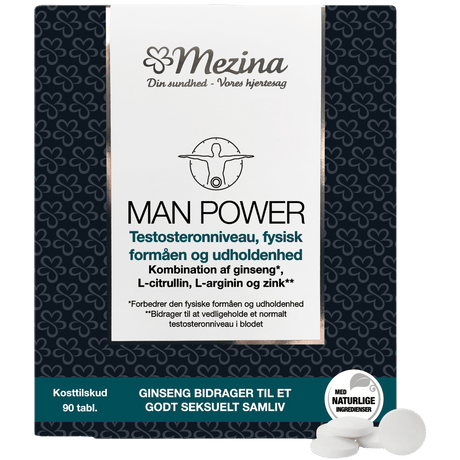 Mezina Man Power - L-arginin | 90 tabletter