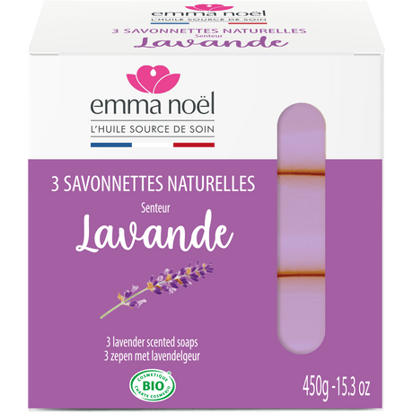 Emma Noël Lavendel Tvålar 3 X 150 G | 450 g